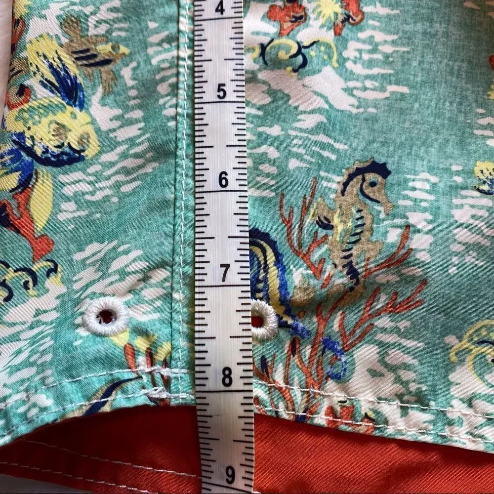 Lands’ End Reversible Swim Trunks Size Medium - Picture 12 of 12